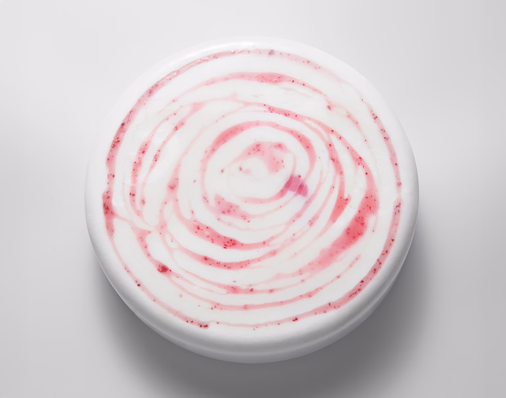 entremets glacé à l'eau de rose Norohy