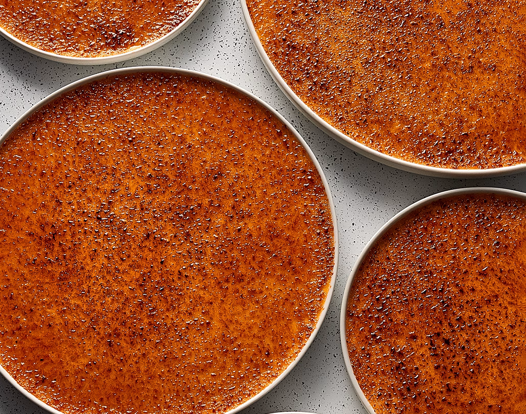 Zoom recette Crème brûlée à la vanille Norohy avec grains