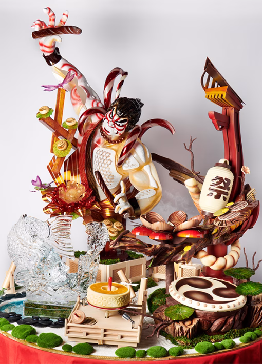 Coupe du Monde de la Pâtisserie 2025, buffet Japon