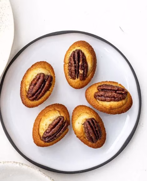 financiers vanille noix de pécan recette